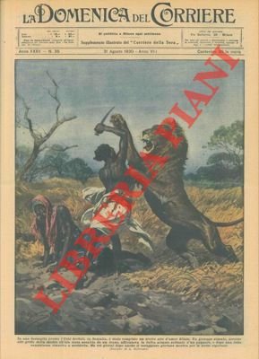 In Somalia un giovane uccide un leone armato soltanto di …