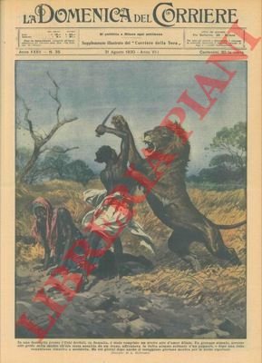In Somalia un giovane uccide un leone armato soltanto di …