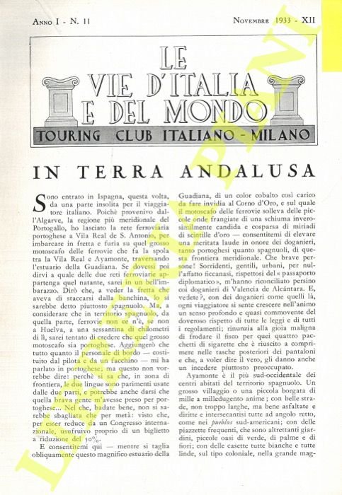In terra andalusa.