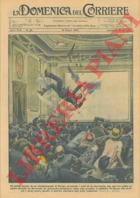 In un cinematografo di Parigi, sfondando i vetri di un …