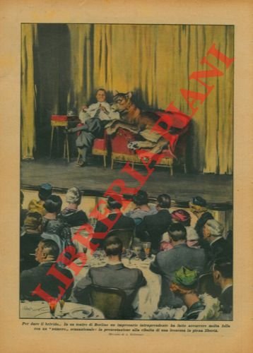 In un teatro di Berlino un impresario intraprendente ha fatto …