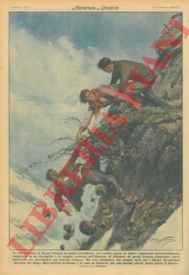 In una frazione di Barge (Cuneo) un uomo scivola verso …