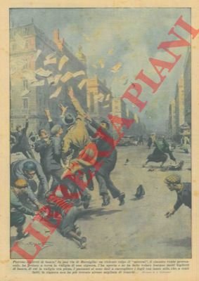 In una via di Marsiglia, un delinquente ha buttato a …