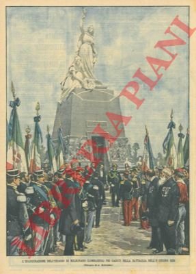 Inaugurazione dell'ossario di Melegnano (Caduti battaglia 8/6/1859).