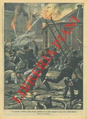 Incendio di un manicomio a Parigi.