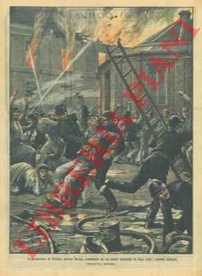 Incendio di un manicomio a Parigi.