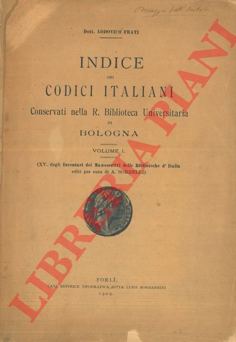 Indice dei codici italiani conservati nella R. Biblioteca Universitaria di …