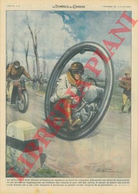 Ingegnere svizzero collauda una bizzarra motocicletta raggiungendo sui rettilinei una …