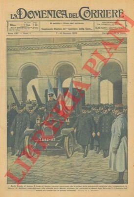 Ingresso della prima delle automobili pubbliche che contribuì alla vittoria …