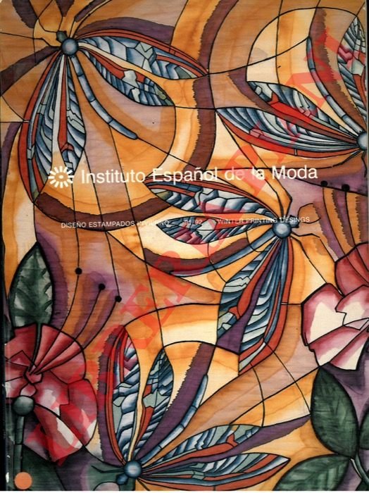 Instituto Espanol de la Moda. Diseno estampados invierno 91/92. Winter …