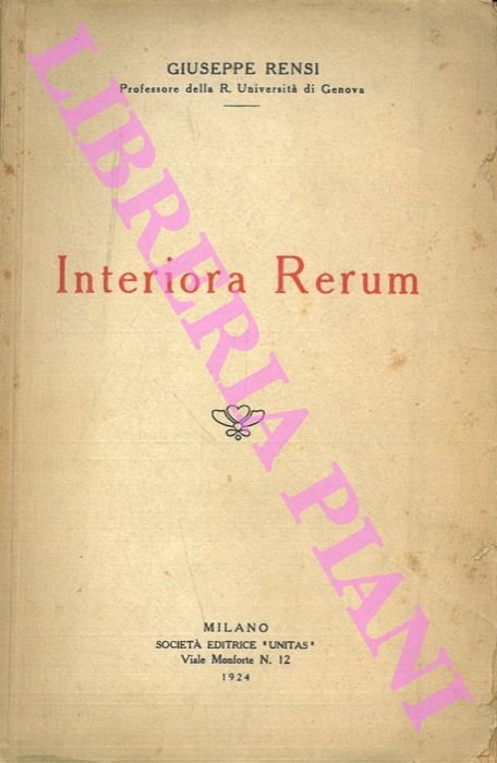 Interiora rerum.