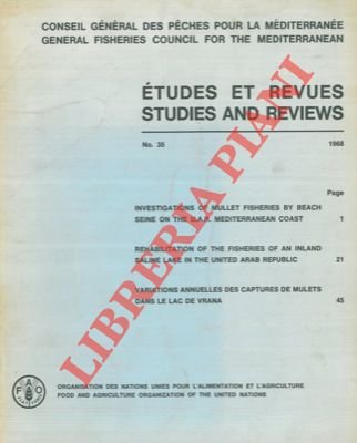 Investigations of mullet fisheries by beach seine on the U.A.R. …