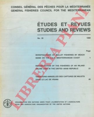 Investigations of mullet fisheries by beach seine on the U.A.R. …