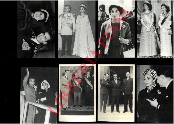 Iran (Persia) : Scià (Shah) con Soraya, Regina d'Inghilterra, Baldovino … | Immagine Gallery 3