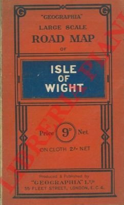 Isle of Wight. Large scale road map.