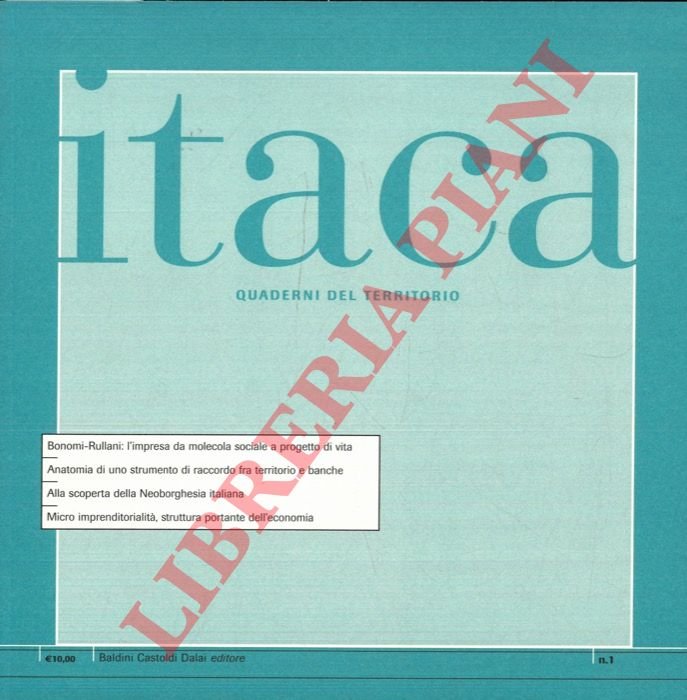 Itaca. Quaderni del territorio. A. I, n 1 (marzo 2005). | Immagine Gallery 3