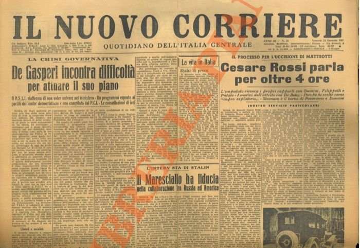 Italia Nuova. = Il Sole. Giornale dell'Industria, del Commercio, della … | Immagine Gallery 2