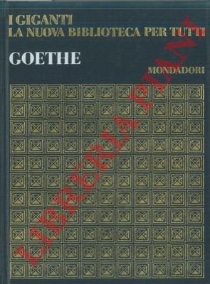J. Wolfgang von Goethe.