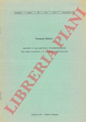 Jacobus J. van Aartsen: Pyramidellidae dei mari europei I. Il …