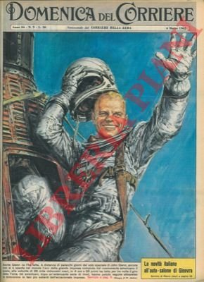 John Glenn, alla velocità di 28 mila chilometri orari, in …