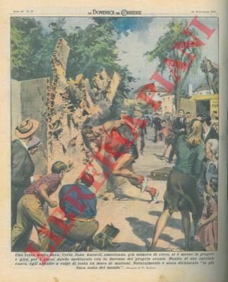 John Russell, dichiarato "la più dura testa del mondo", abbatte …