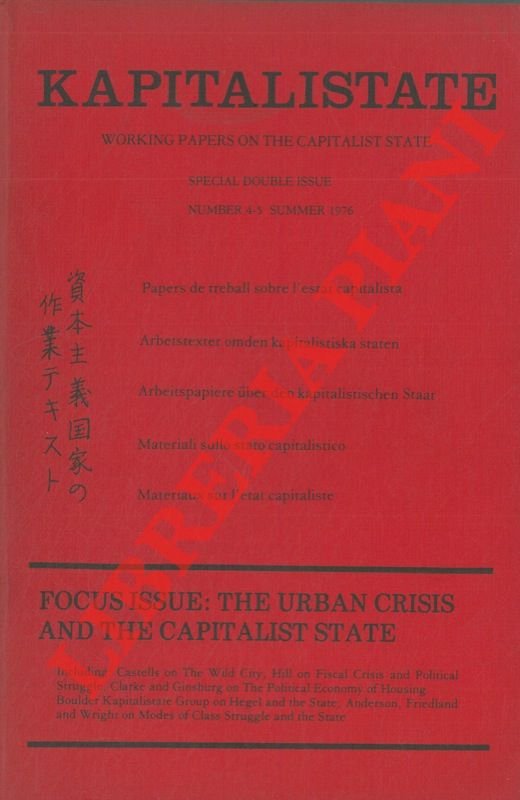 Kapitalistate. NN. 4/5. 1976.