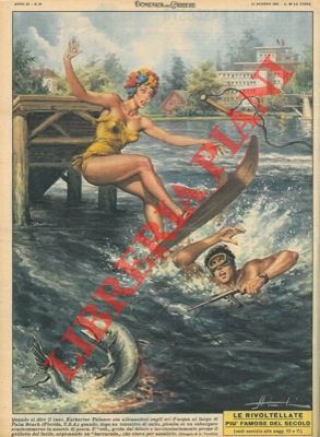 Katherine Palance sta allenandosi sugli sci d'acqua quando piomba su …