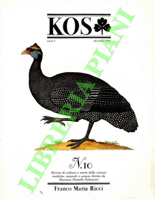 KOS. 10. Rivista di cultura e storia delle scienze mediche, …