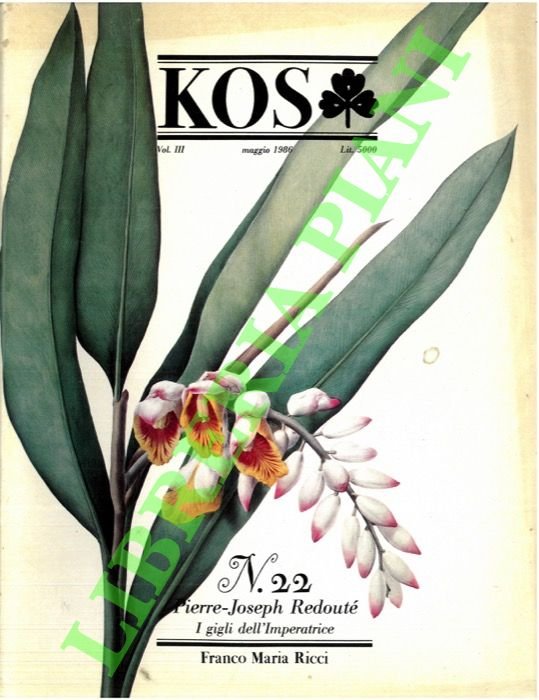 KOS. 22. Rivista di cultura e storia delle scienze mediche, naturali e umane.