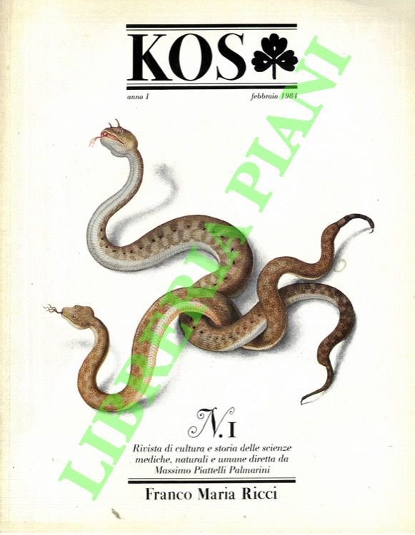 KOS. Rivista di cultura e storia delle scienze mediche, naturali …