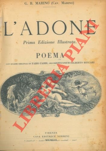 L'Adone. Poema.