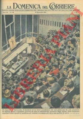 L'affollamento eccessivo degli Atenei. Negli anfiteatri anatomici delle facoltà di …