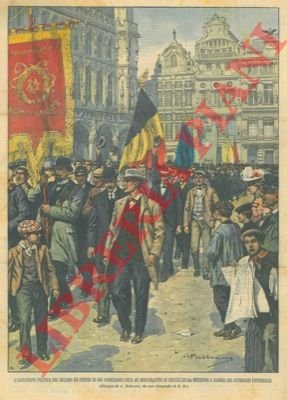 L'agitazione politica nel Belgio: un corteo di trecento associazioni reca …