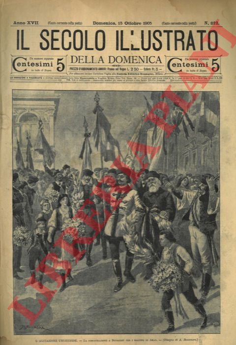 L'agitazione ungherese. La dimostrazione a Budapest per i martiri di …