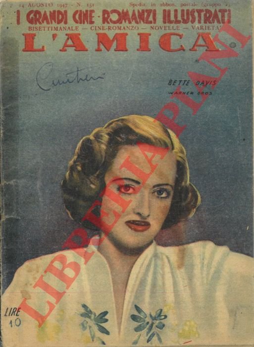 L'amica. Bette Davis.