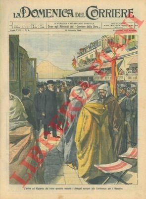 L'arrivo ad Algesiras del treno speciale recante i deleganti europei …