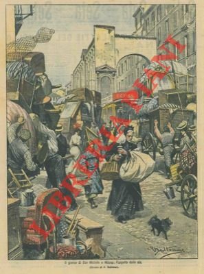 L'aspetto delle vie il giorno di S. Michele a Milano.