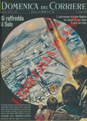L'astronomo italiano Righini ha scoperto una zona fredda nel Sole.