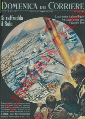 L'astronomo italiano Righini ha scoperto una zona fredda nel Sole.