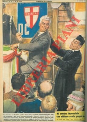 L'attore Gino Cervi, candidato indipendente nella lista DC, ha tenuto …