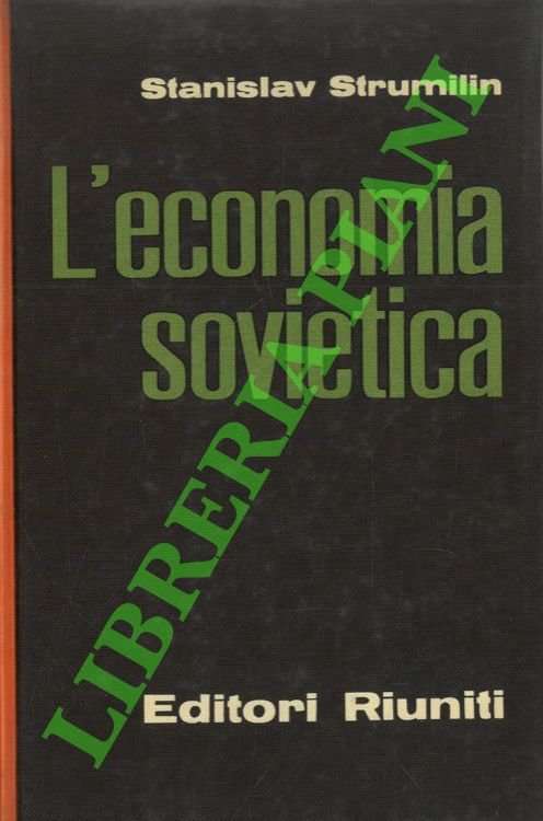 L'economia sovietica. Saggi e ricerche.