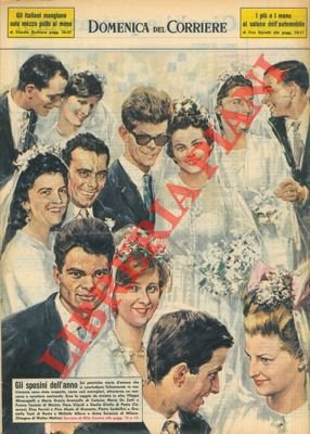 L'edizione 1963 del concorso "Giorno di nozze" premia sei coppie …