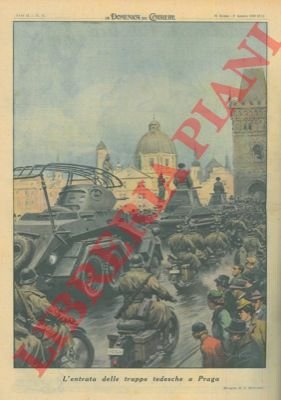 L'entrata delle truppe tedesche a Praga.