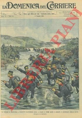 L'esercito giapponese passa a guado il fiume Ai - Ho …