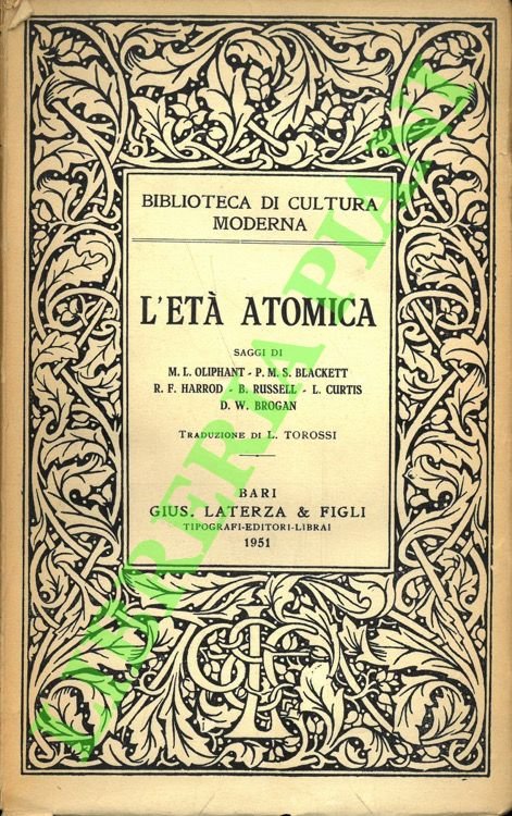 L'età atomica.