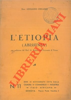 L'Etiopia (Abissinia).