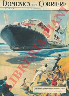 L'hovercraft, sperimentato in Inghilterra, viaggia a grande velocità su terra …