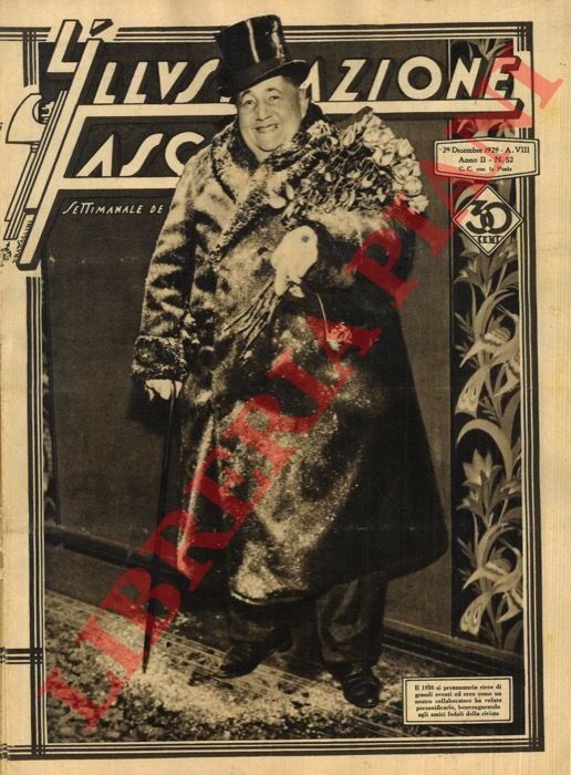 L'Illustrazione Fascista. Settimanale del Popolo d'Italia.