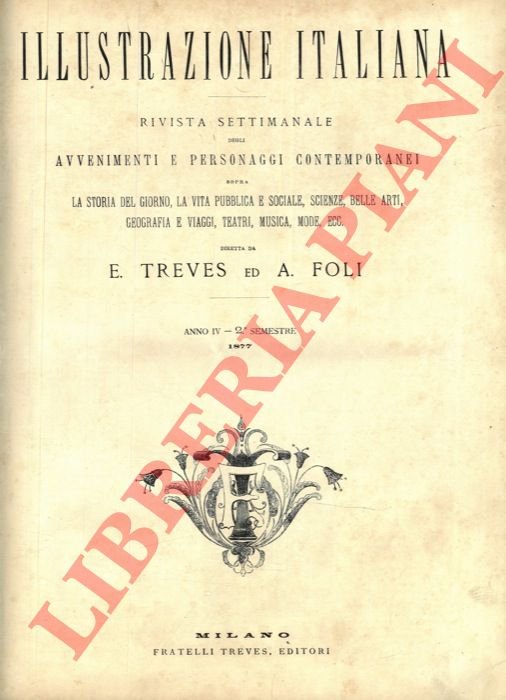 L'Illustrazione Italiana. 1877. Rivista settimanale degli avvenimenti e personaggi contemporanei … | Immagine Gallery 3