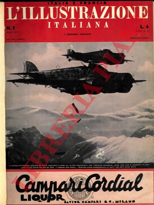 L'Illustrazione Italiana. 1939. Rivista settimanale degli avvenimenti e personaggi contemporanei … | Immagine Gallery 3